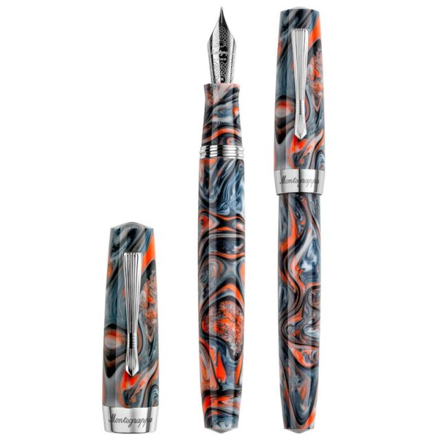 モンテグラッパ エルモ02 クローダ ロッサ 万年筆 Montegrappa