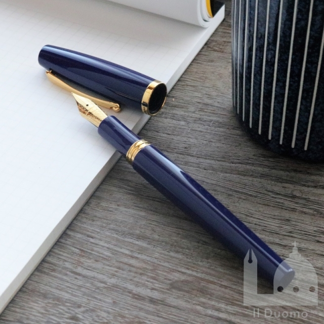 [美品] Montegrappa モンテグラッパ 万年筆 ダークブルー 詳細ページ | 万年筆 ボールペンなど高級筆記具の販売・買取