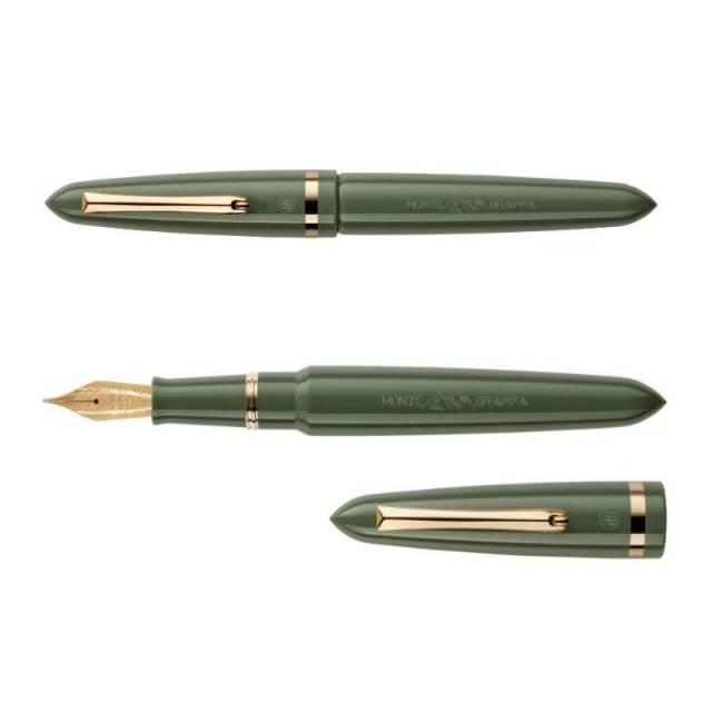 モンテグラッパ　ヴェネツィア　ラグーングリーン　万年筆（14Kニブ）