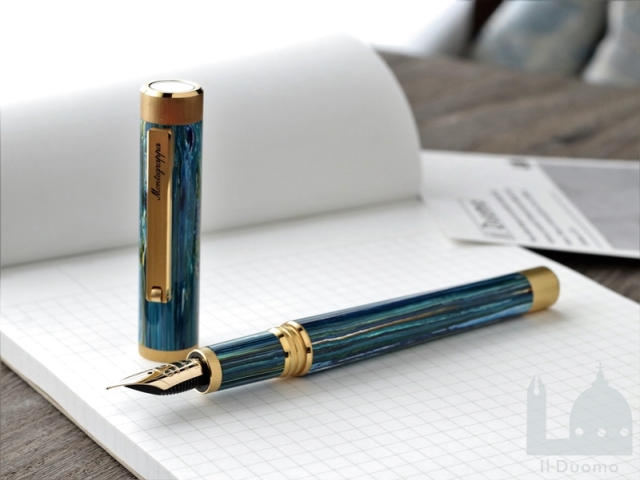 モンテグラッパ　限定生産品　ゼロ　ゾディアック　キャンサー（かに座）14K　万年筆