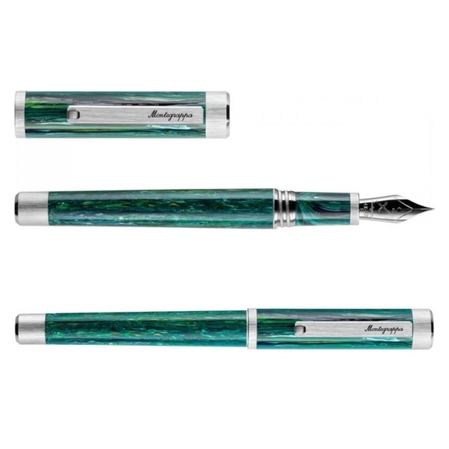 モンテグラッパ　限定生産品　ゼロ　ゾディアック　サジタウリス（射手座）14Kニブ　万年筆