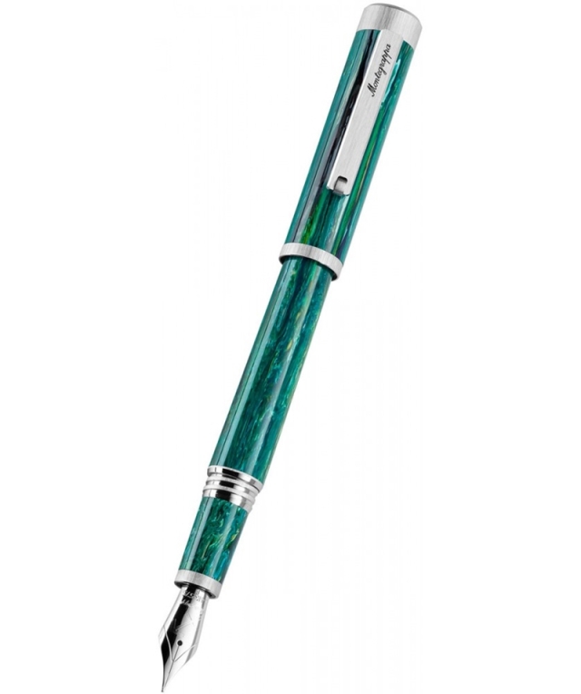 モンテグラッパ　限定生産品　ゼロ　ゾディアック　サジタウリス（射手座）14Kニブ　万年筆