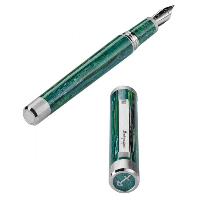 モンテグラッパ　限定生産品　ゼロ　ゾディアック　サジタウリス（射手座）14Kニブ　万年筆