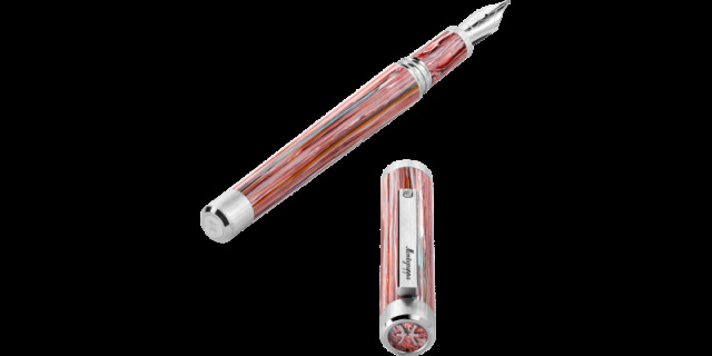 モンテグラッパ　ゼロ　ゾディアック　ペシェ（うお座）14Kニブ　万年筆