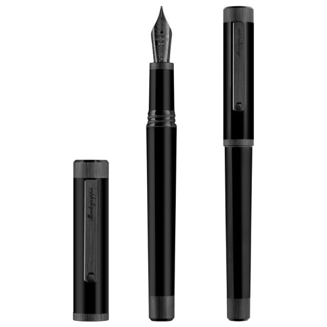 モンテグラッパ ゼロ スチールニブ 万年筆 Montegrappa Zero Fountain Pen