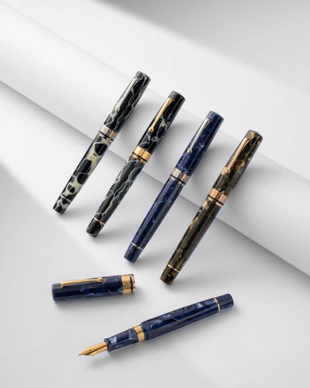 OMAS 万年筆用インク 62cc (2.2 ごつ oz) 4個セット