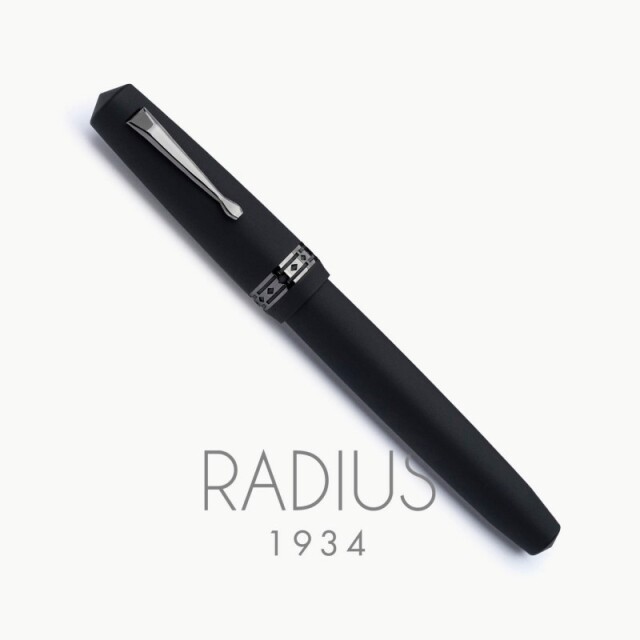 ラディウス1934 セッティモ マットブラック 万年筆 Radius Settimo