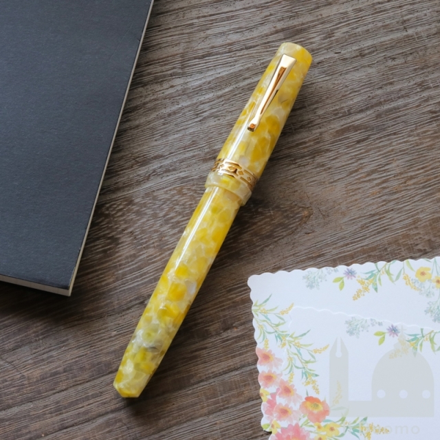 ラディウス1934　セッティモ　ソーレ　万年筆　ゴールドトリム