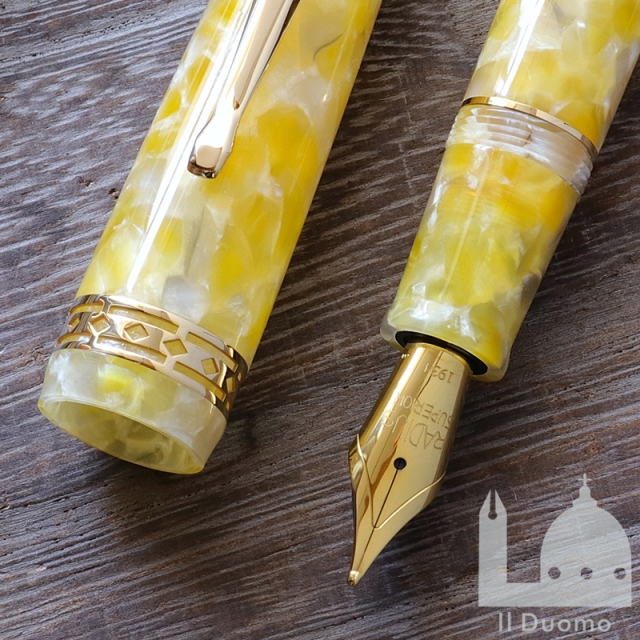 ラディウス1934　セッティモ　ソーレ　万年筆　ゴールドトリム