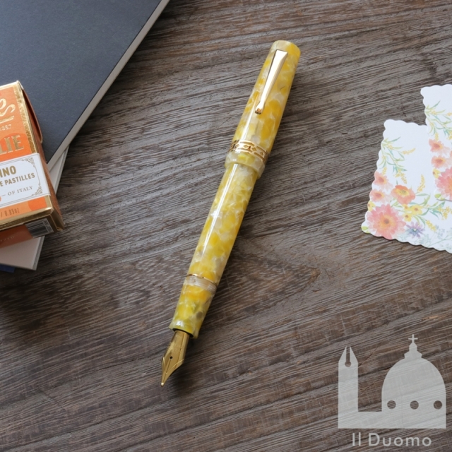 ラディウス1934　セッティモ　ソーレ　万年筆　ゴールドトリム