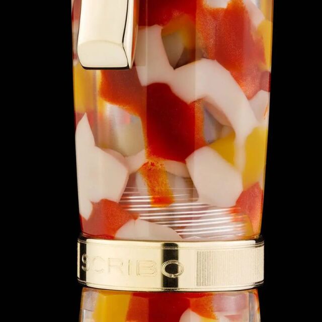 スクリーボ　限定生産品　フィール　サーレ・ディ・ヴォルテッラ　万年筆