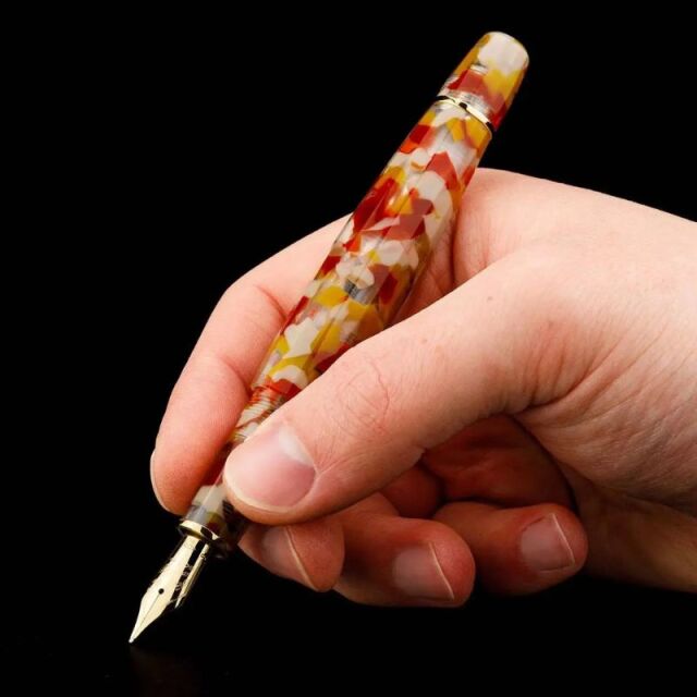 スクリーボ　限定生産品　フィール　サーレ・ディ・ヴォルテッラ　万年筆