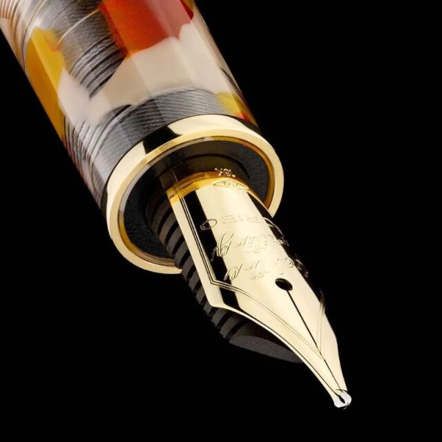 スクリーボ　限定生産品　フィール　サーレ・ディ・ヴォルテッラ　万年筆