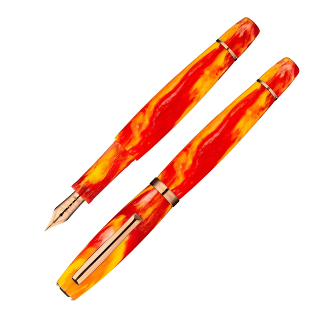 スクリーボ　限定生産品　ラ・ドッタ　ウォーヴォ・イン・ラヴィオーロ  万年筆