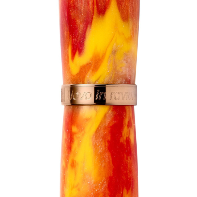 スクリーボ　限定生産品　ラ・ドッタ　ウォーヴォ・イン・ラヴィオーロ 万年筆