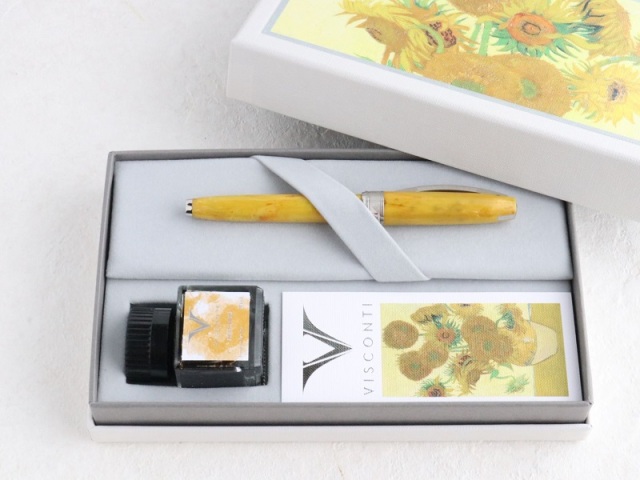 ビスコンティ ヴァンゴッホ コレクション ひまわり 万年筆 Visconti  