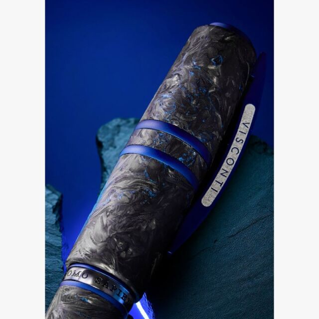 ビスコンティ　限定生産品　ホモサピエンス　カーボン・アビス　万年筆