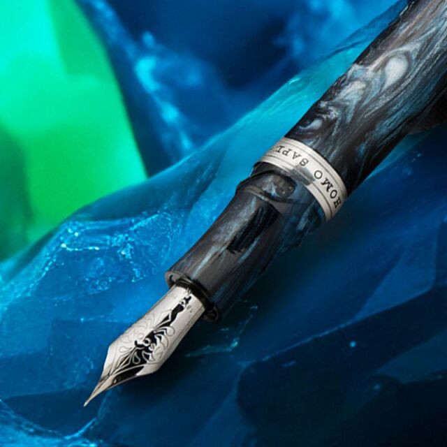 ビスコンティ 限定生産品 ホモサピエンス ダークサファイア 万年筆