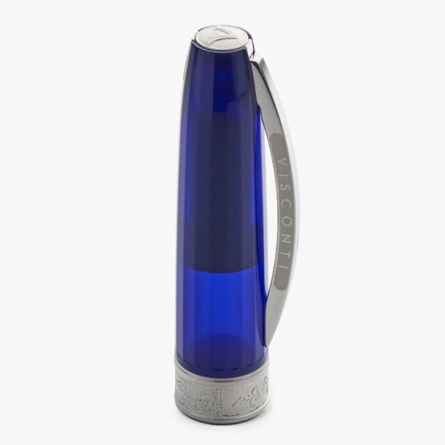 ビスコンティ　ミケランジェロ　トランスルーセント　ブルー　万年筆