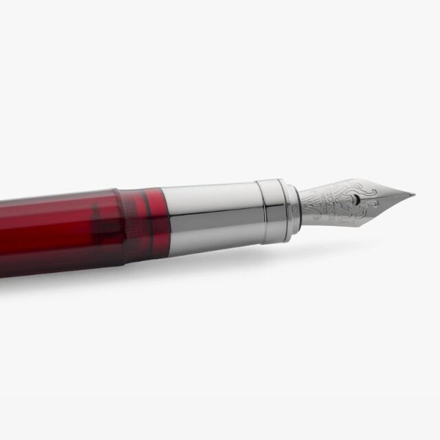 ビスコンティ　ミケランジェロ　トランスルーセント　レッド　万年筆