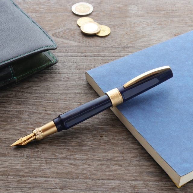 ビスコンティ ミラージュ ミュトス ゼウスブルー 万年筆