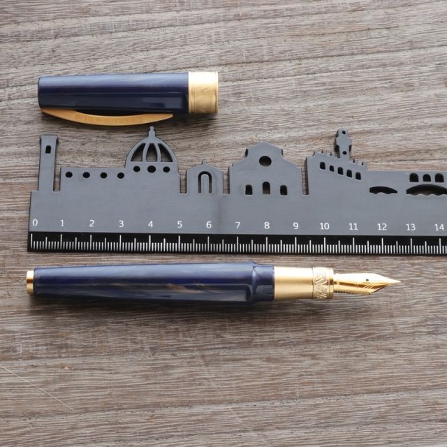 ビスコンティ ミラージュ ミュトス ゼウスブルー 万年筆