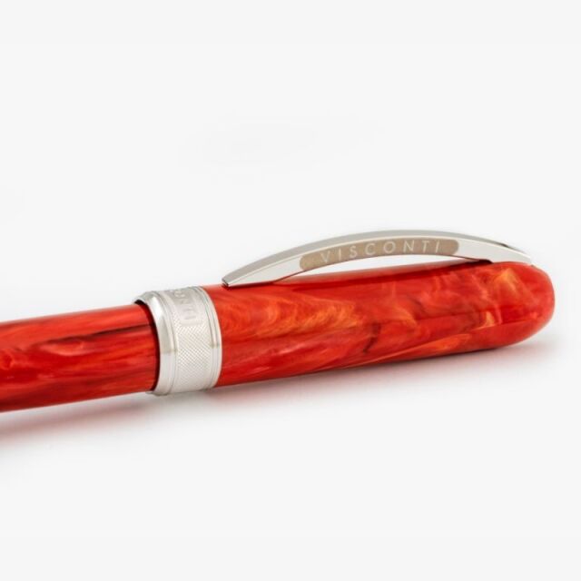 VISCONTI - ビスコンティ VISCONTI クラシック 万年筆　レッドホワイト VISCONTI - ビスコンティ VISCONTI クラシック 万年筆 レッド