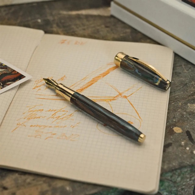 Visconti 万年筆 ゴッホ VISCONTI 万年筆 ヴァン ゴッホ 星月夜 M | Pen Boutique 書斎館