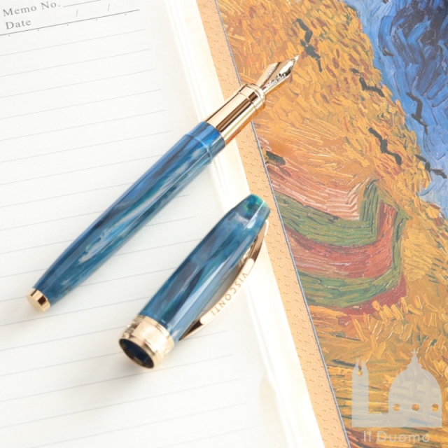 ビスコンティ　限定生産品　ヴァン・ゴッホコレクション　カラスのいる麦畑　万年筆