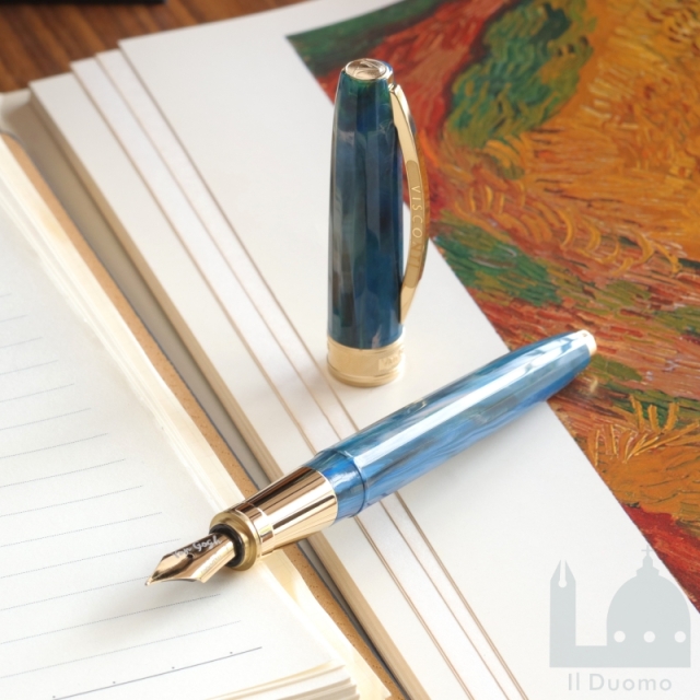 ビスコンティ　限定生産品　ヴァン・ゴッホコレクション　カラスのいる麦畑　万年筆
