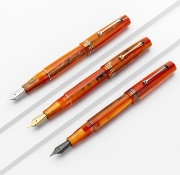 レオナルド モーメントゼロ マンゴー 万年筆 （ゴールド/ロジウム/ルテニウムトリム） Leonardo Momento Zero Mango Fountain Pen 《送料無料》