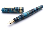 レオナルド モザイコ ハワイ 万年筆 スチールニブ（ゴールド/パラジウムトリム） Leonardo Mosaico Hawaii Fountain Pen 《送料無料》
