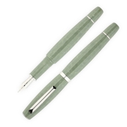 スクリーボ 限定生産品 フィール ヴェルデアンティコ 万年筆 14Kフレックス/18Kニブ SCRIBO Feel Verde Antico Fountain Pen《送料無料》