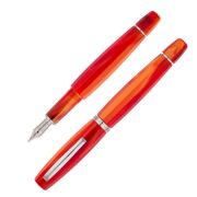 スクリーボ 限定生産品 フィール アランチオ 万年筆 14Kフレックス/18Kニブ SCRIBO Feel Arancio Fountain Pen《送料無料》