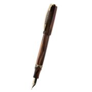 ビスコンティ メディチ ゴールドトリム 万年筆 Visconti Medici Radica Fountain Pen 《送料無料》