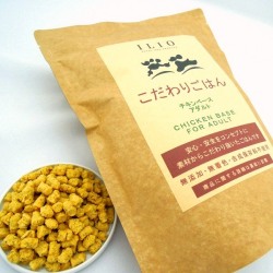 【安全無添加】ILIOこだわりごはん チキンアダルト400g / 自然素材100％の国産プレミアムドッグフード