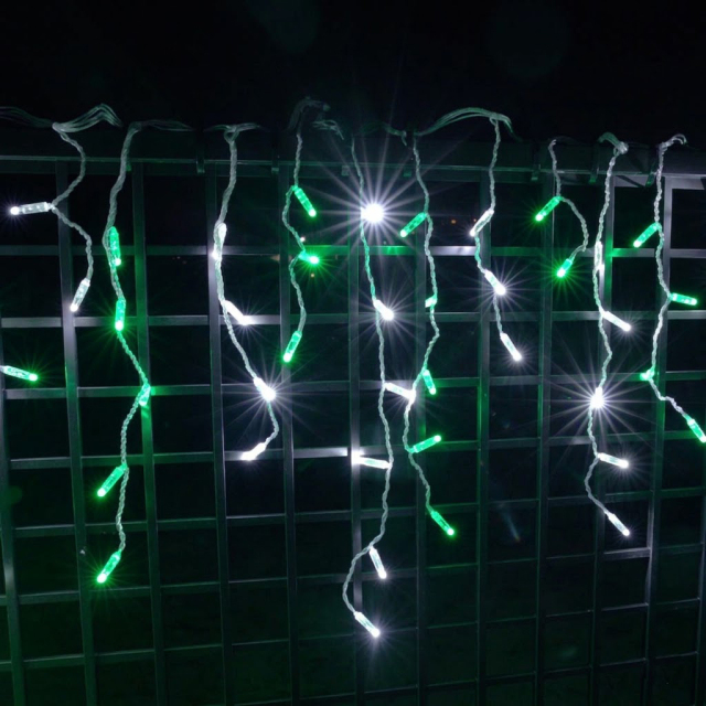 QUALISS クオリス クリスマス LED イルミネーション ハイスペック 電飾 つらら ライト 防水 防雨 屋外 屋内 用 B-H コントローラー セット 28種類点滅 常時点灯可 点滅パターン記憶可 AC100V 50Hz 60Hz 【全6色・112球(3.25m)～1120球(32.5m)から選択】【THS002】