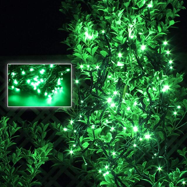 QUALISS クオリス クリスマス LED イルミネーション ストレートライト 防滴 防雨 屋外 屋内 用 A-N コントローラー セット 8種類点滅 常時点灯可 点滅パターン記憶可 AC100V 50Hz 60Hz 【全15色・100球～500球から選択】【S001】