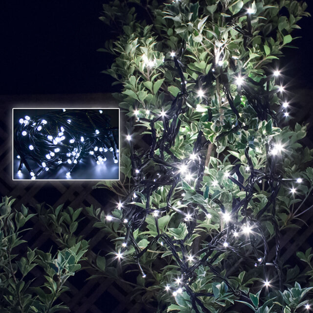単品・コントローラー電源別売 QUALISS クオリス クリスマス LED イルミネーション ストレート ライト 防滴 防雨 屋外 屋内 用 【全15色・100～1000球から選択】【S010】