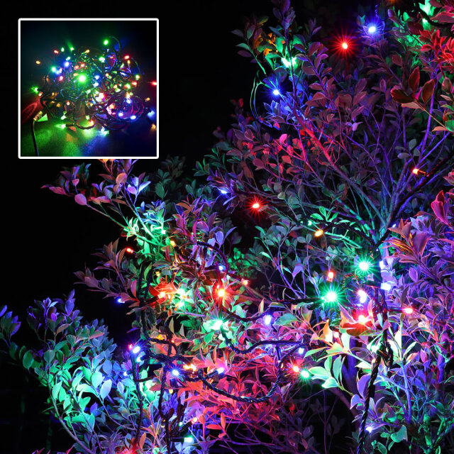 QUALISS クオリス クリスマス LED イルミネーション ハイスペックタイプ ストレート ライト 防水 屋外 屋内 用 B-H コントローラー セット 28種類点滅 常時点灯可 点滅パターン記憶可 AC100V 50Hz 60Hz 【全7色・100球～1000球から選択】 【SHS002】