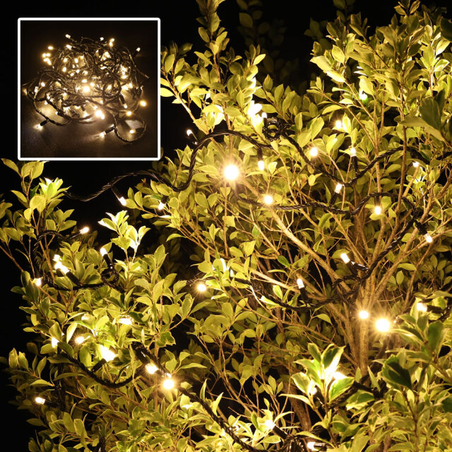 単品・コントローラー電源別売 QUALISS クオリス クリスマス LED イルミネーション ハイスペック タイプ ストレート ライト 防水 屋外 屋内 用 【全7色・100球～400球から選択】 【SHS101】