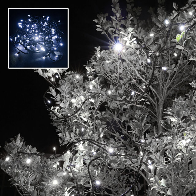 単品・コントローラー電源別売 QUALISS クオリス クリスマス LED イルミネーション ハイスペック タイプ ストレート ライト 防水 屋外 屋内 用 【全7色・100球～400球から選択】 【SHS101】