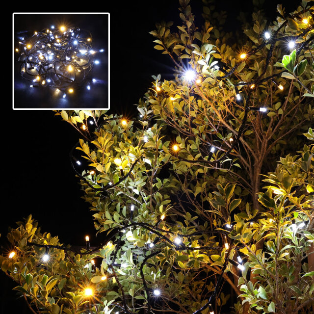 単品・コントローラー電源別売 QUALISS クオリス クリスマス LED イルミネーション ハイスペック タイプ ストレート ライト 防水 屋外 屋内 用 【全7色・100球～400球から選択】 【SHS101】