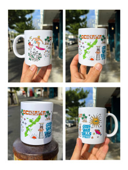 ilu098,okinawa,マグカップ,沖縄,アイル,沖縄旅行,おきなわ,ぎのわんヒルズ通り,親子コーデ,アイルTシャツ,普天間,宜野湾,