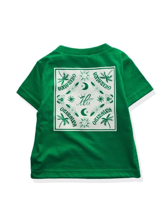 はる　　アイケーイー　Tシャツ キッズ》592 バンダナアイルのキッズTシャツ
