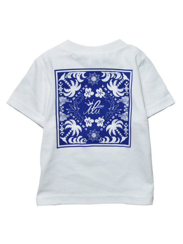 キッズ》592 バンダナオキナワのキッズTシャツ.