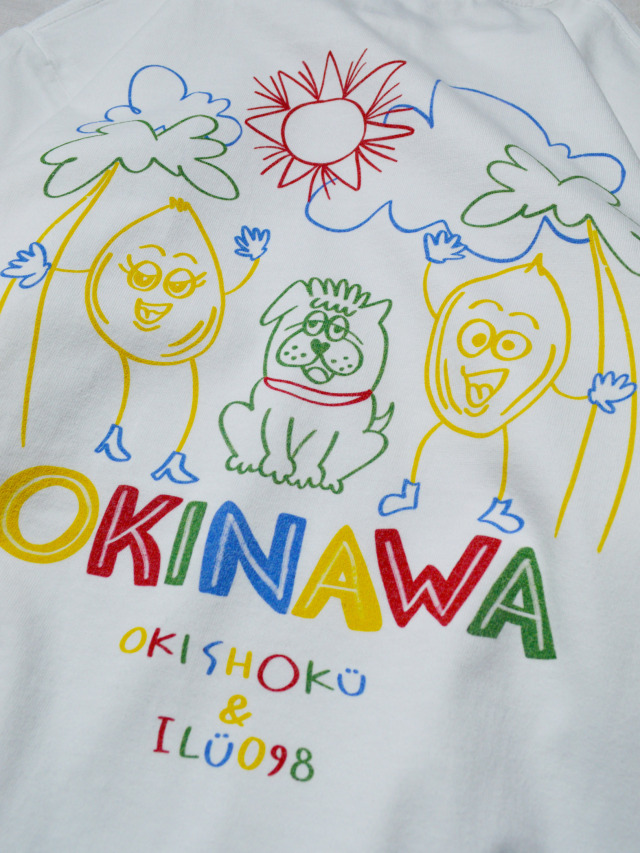 半袖》627 でいご君とまいちゃんとレアの半袖Tシャツ