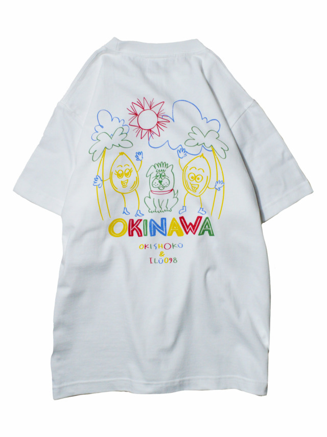 半袖》627 でいご君とまいちゃんとレアの半袖Tシャツ