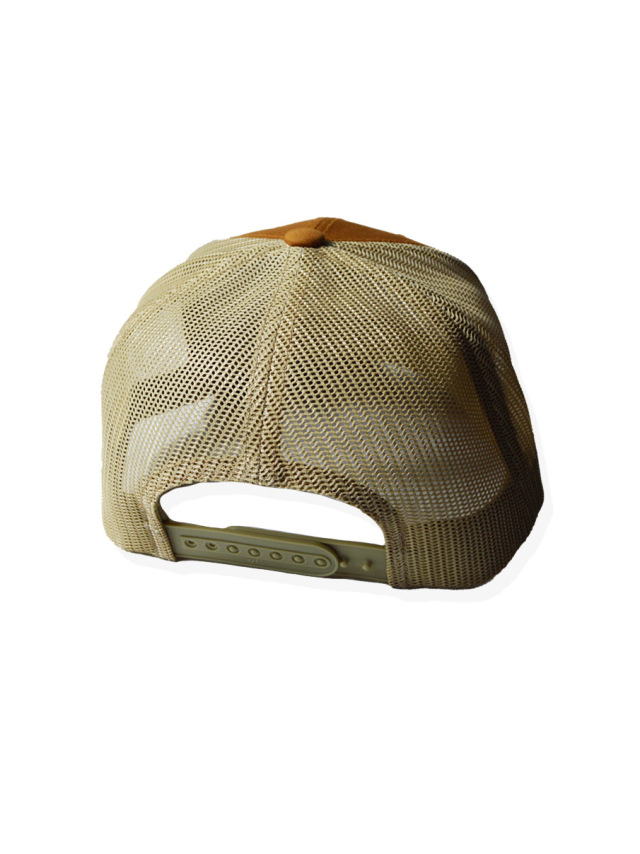 帽子》639M アイルのロゴーマークのメッシュキャップ.