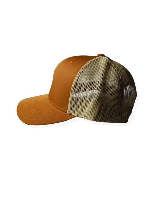 帽子》639M アイルのロゴーマークのメッシュキャップ.